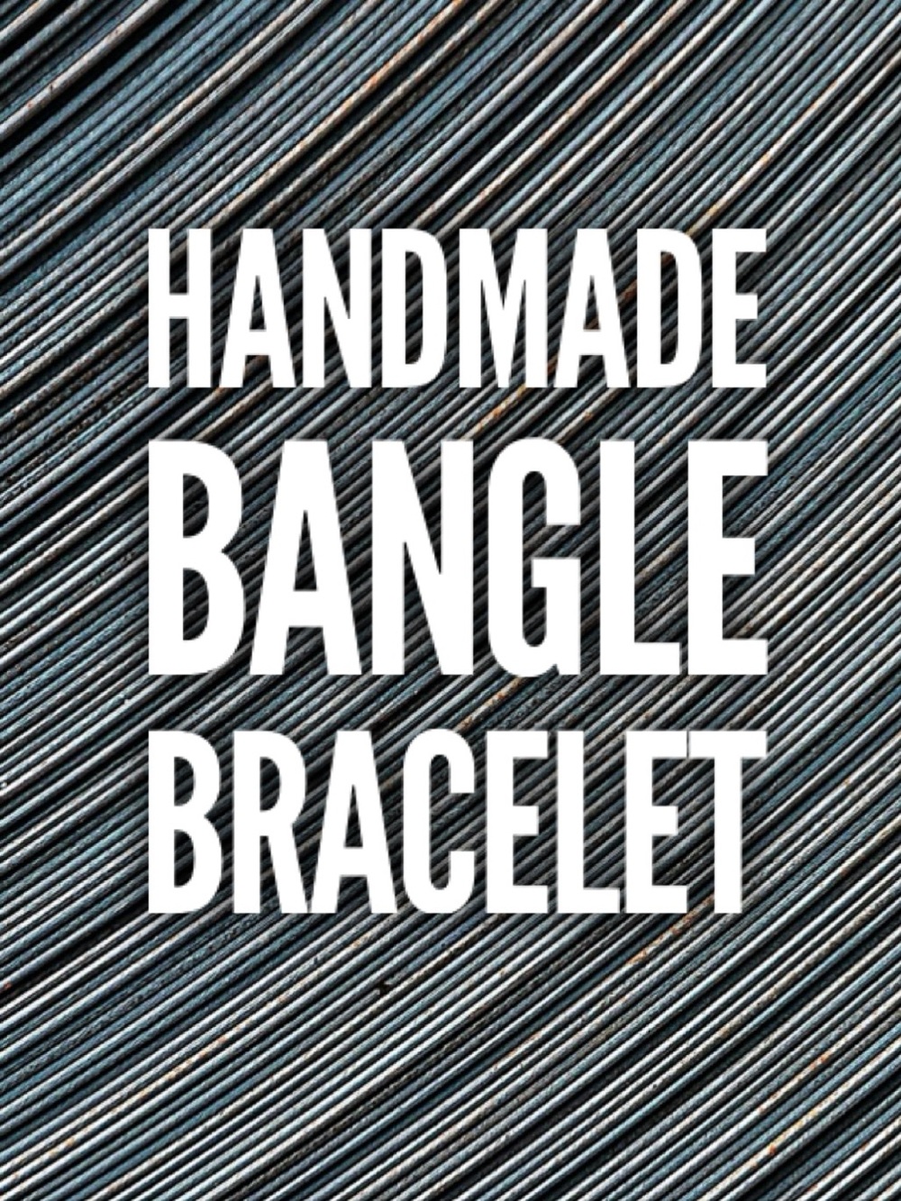 One Handmade Bangle Bracelet